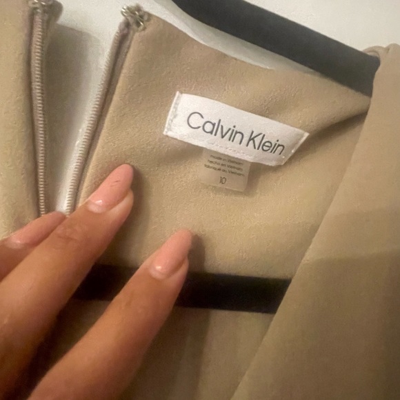 Calvin Klein tan dress - Picture 2 of 2